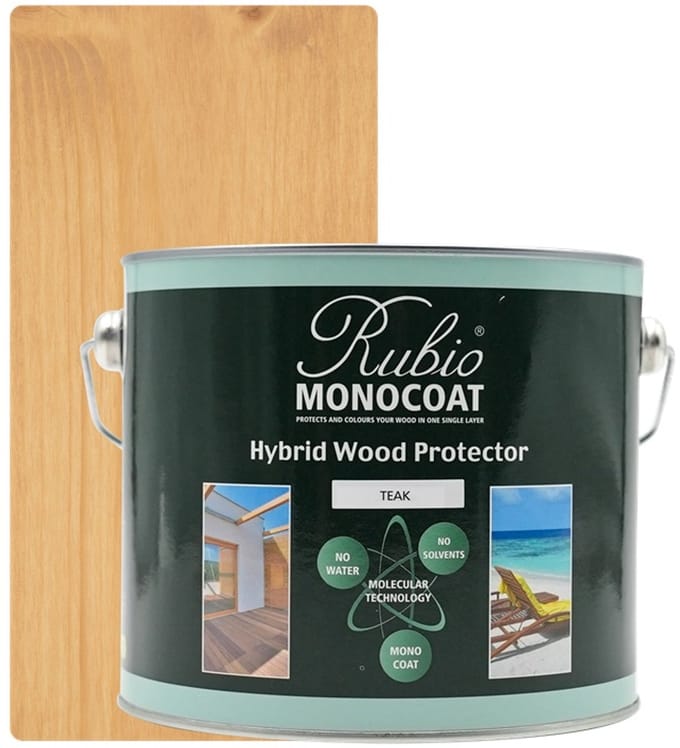 Rubio Monocoat Hybrid Wood Protector Teak 2,5L 124057