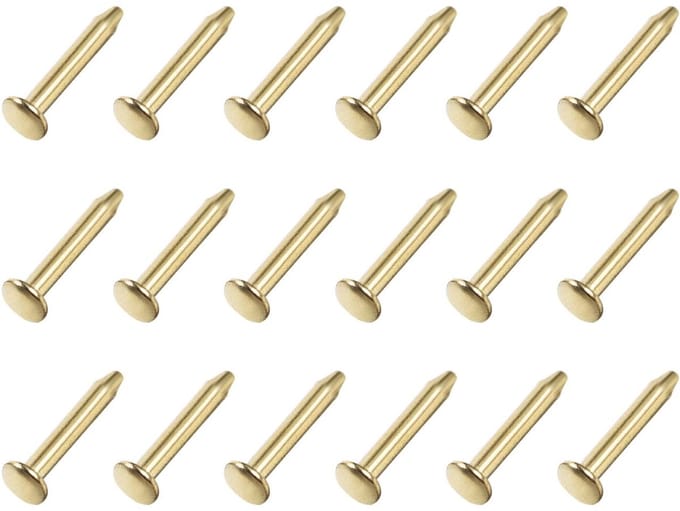 Dailygoods - Set van 200 Kleine Spijkers voor Houtbewerking - 1,2 x 6 mm