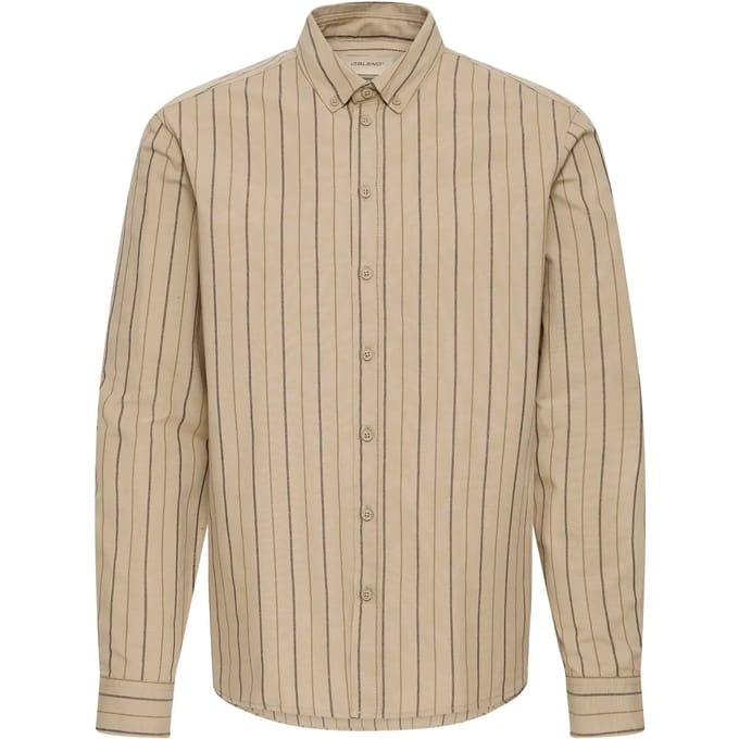 Blend - BHADAS SHIRT OXFORD STRIPE - Heren - Lange mouwen shirts