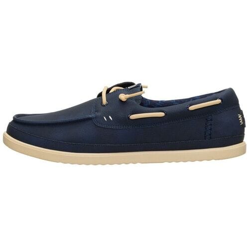 HEYDUDE - Harbor Lo Classic Heren Loafers Navy Blazer/Boulder Tan - Maat 42