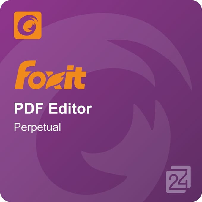 Foxit PDF Editor Perpetual 1 - 9 Gebruiker(s) macOS