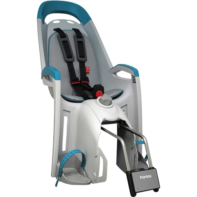 Hamax Fietsachterzitje Amaze Polypropyleen Grijs/petrolblauw