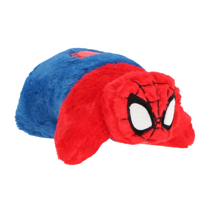 Spiderman fluffy 2 in 1 knuffel kussen