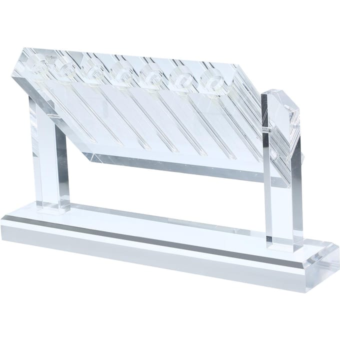 7 Buizen Automobiel Oliekwaliteit Comparator Transmissieolie Viscositeitstester Comparator Transparant 7 Tubes transparant