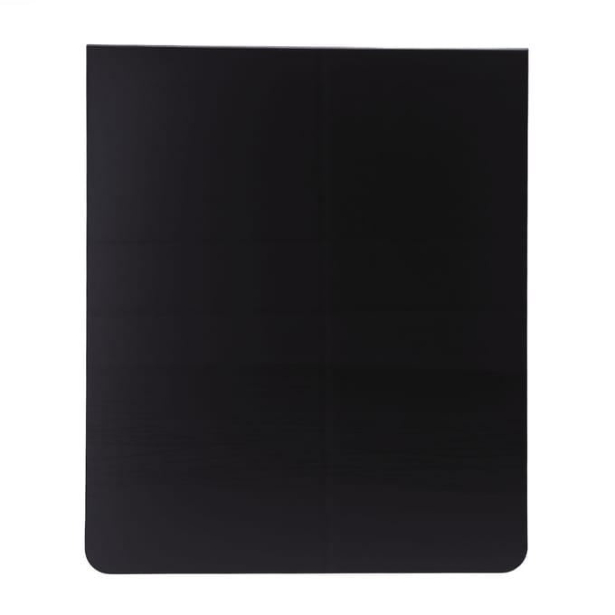Bureau Prikbord Zwart Mat Poedercoating Dubbelzijdig Tafelblad Metalen Ezel Geheugenbord voor black
