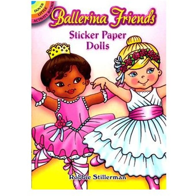 Ballerina Friends Sticker Paper Dolls - Robbie Stillerman