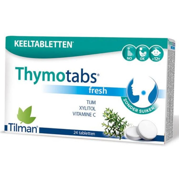 Thymotabs® Fresh 24 Zuigtabletten