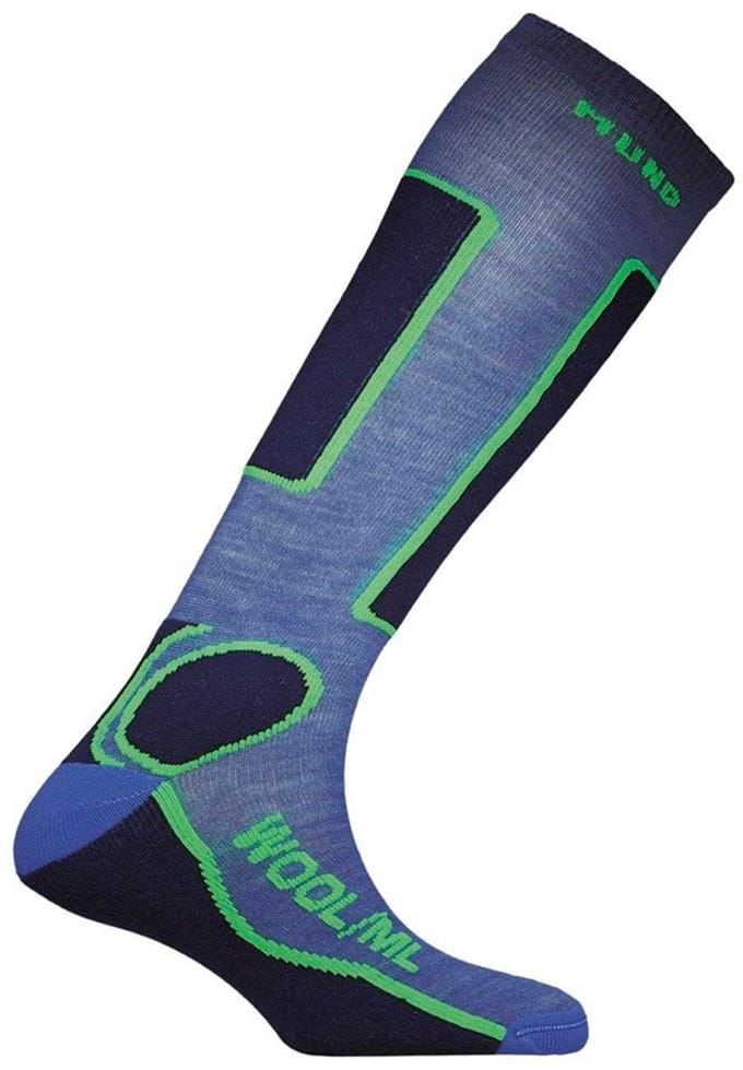 Mund Socks Skiing Antibacterial Sokken Blauw EU 46-49 Man