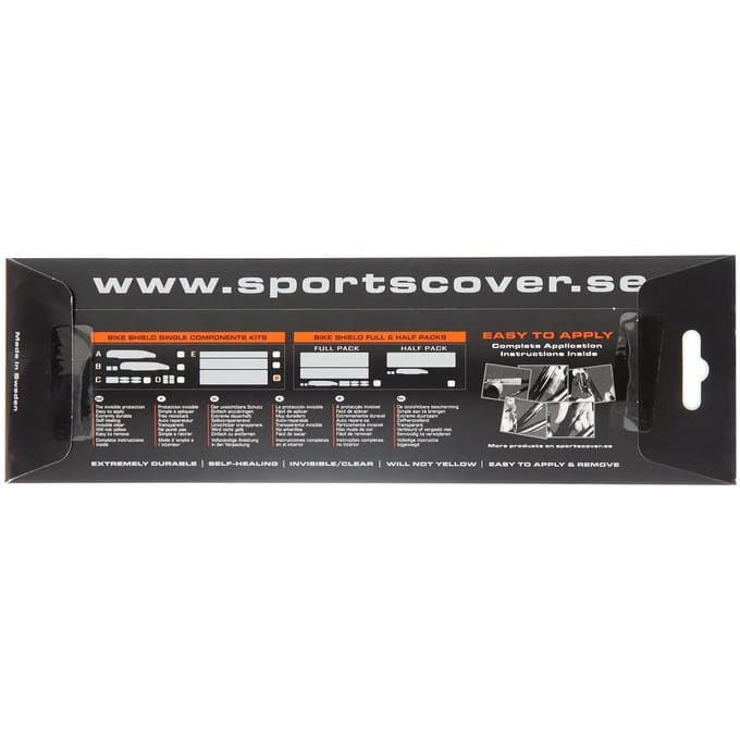 Bikeshield - framebescherming - Tube shield - Large - Glossy