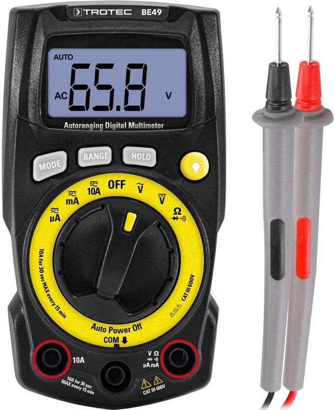 Digitale Multimeter voor Elektrische Metingen en Probleemoplossing