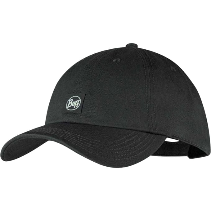 Buff Baseballcap met logo voor volwassenen (Grafietgrijs)