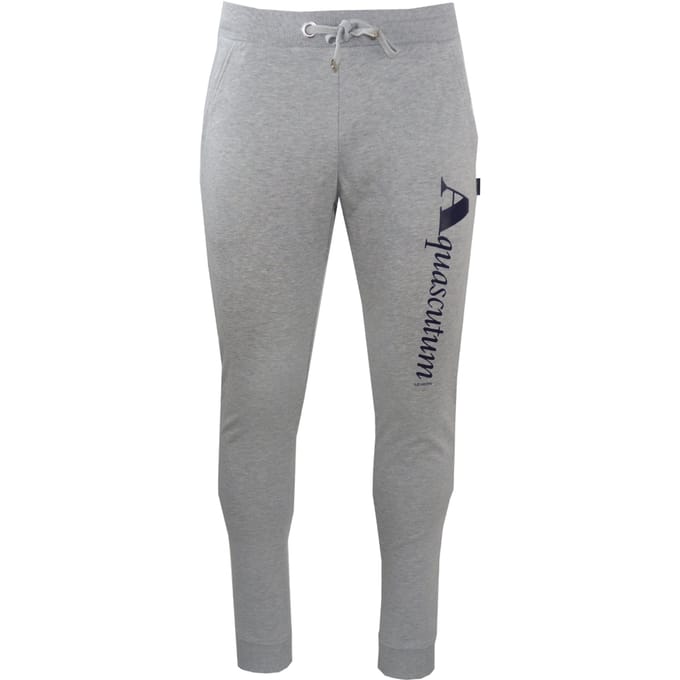 Aquascutum grijze joggingbroek met logo
