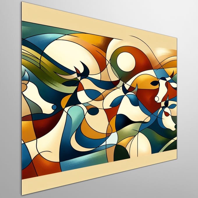 Kunstprint | Wanddecoratie | Dibond | 30 × 30 cm