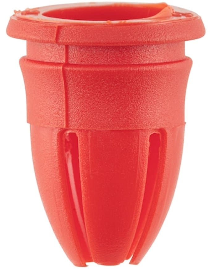 Wurth - Bevestigingstule voor bekleding, open - Tule, type 3 Open, voet met sleuf en rond x 50 st