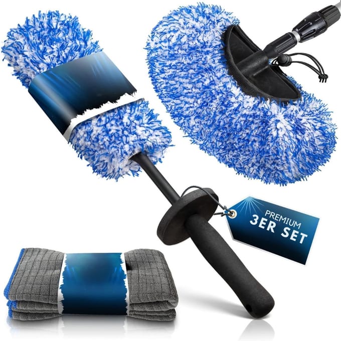 MKSS® Autowasborstel – Auto Wasborstel – Cleansystem Borstel