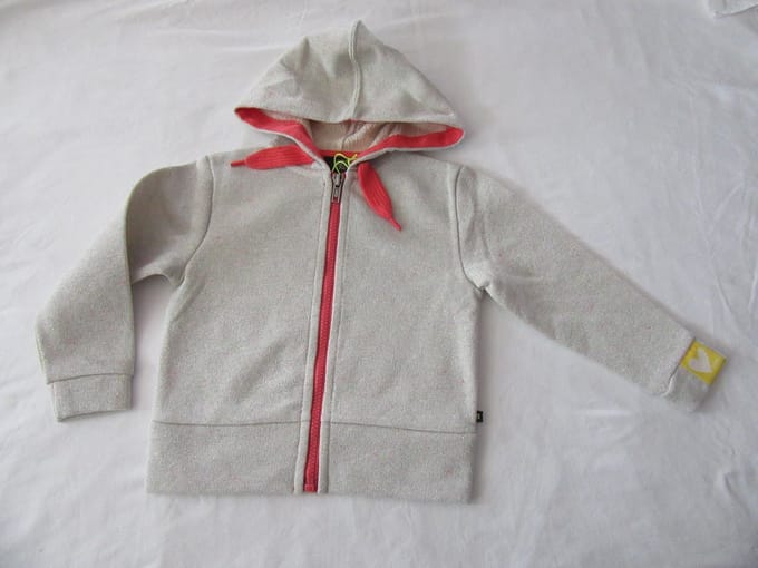 rumbl , meisje, gilet , grijst met glitter , 92 / 98 - 2 /3 jaar