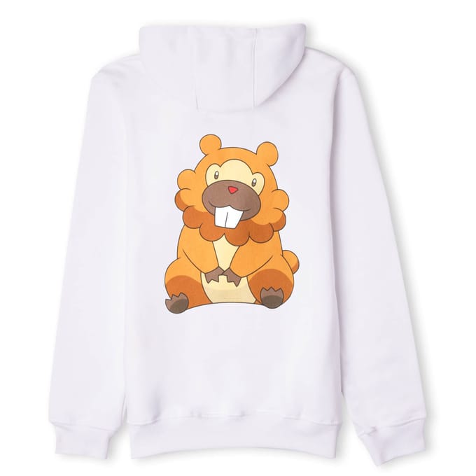 Pokémon Team Bidoof Unisex Hoodie - White - M