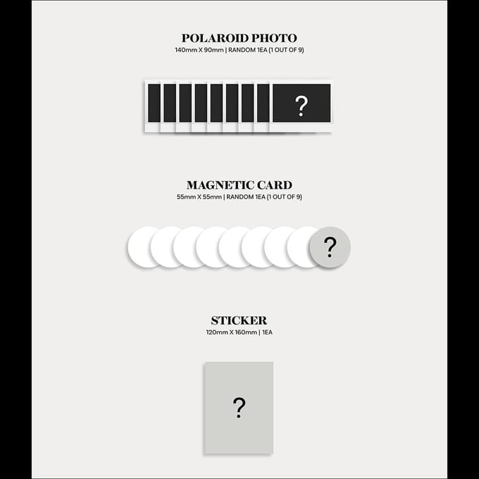 DKB [Herfst] 5e Mini-album No poster white