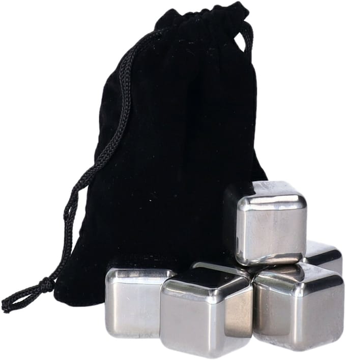 HI Whiskey/whisky koelstenen - 14x st - 2,7 cm - Whiskeystenen - koelstenen