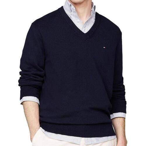 Regular fit pullover van mix van katoen en kasjmier