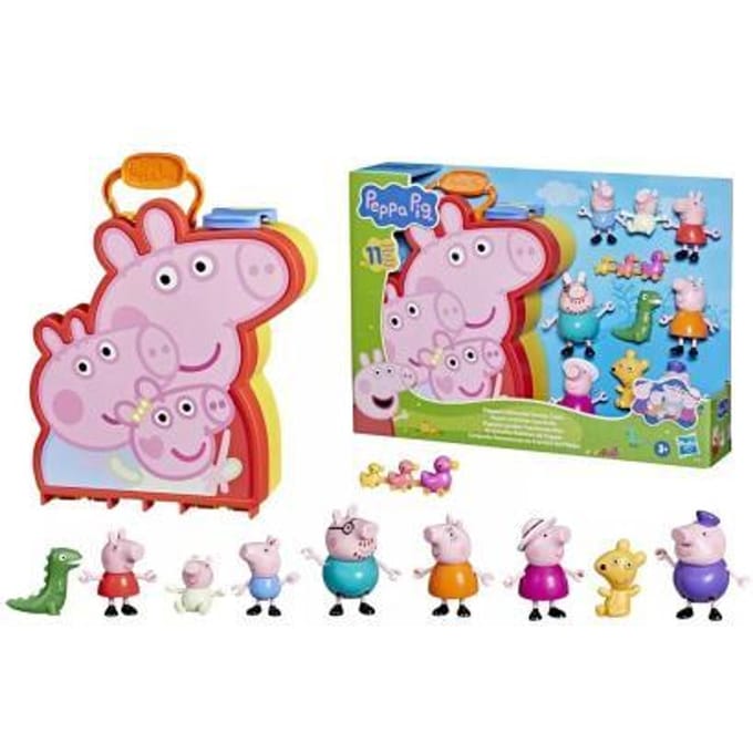 Hasbro Peppa Pig Family Pack 7fig Speelfiguren & personages