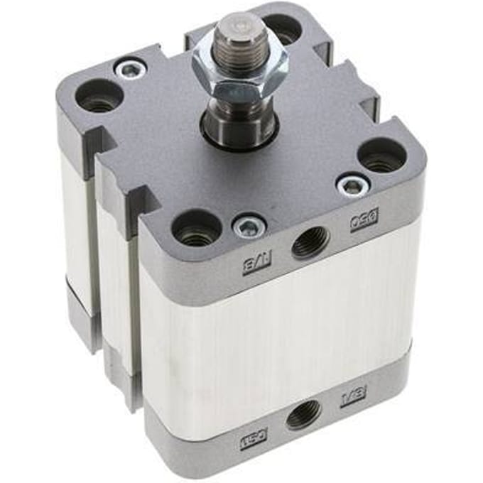 ISO 21287 Compacte Dubbelwerkende Cilinder 50-30mm - Magnetisch - Mannelijke Stang