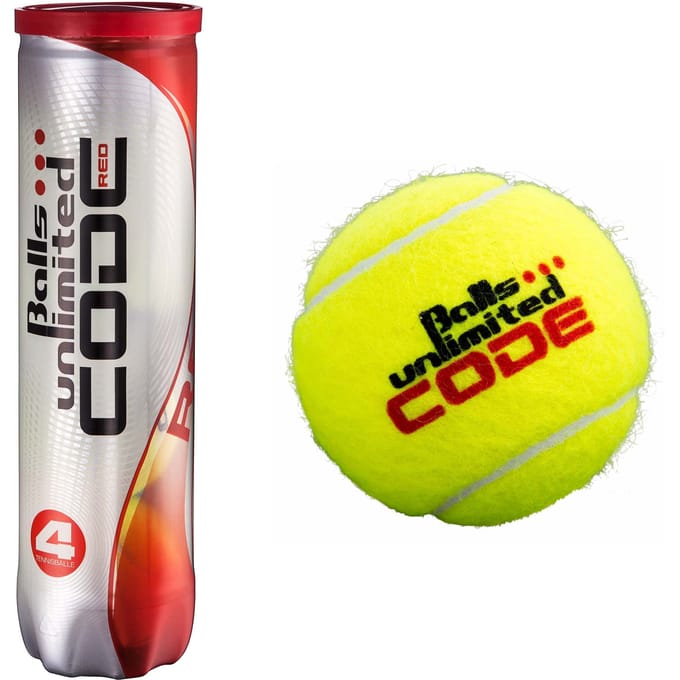Balls Unlimited Code Red Verpakking 4 Stuks