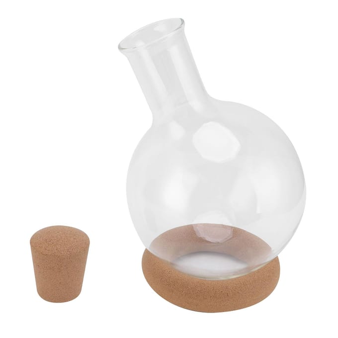 Rode Wijn Decanteerkaraf Snel Ontnuchterend Hoog Borosilicaatglas Transparant Glas Wijn Dispenser met Basis 2000ml white