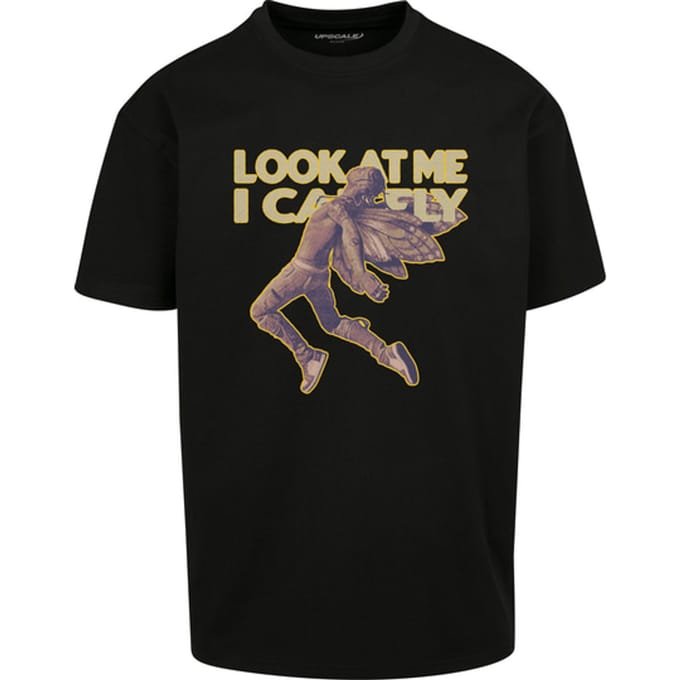 Mister Tee Look Oversized T-shirt Zwart