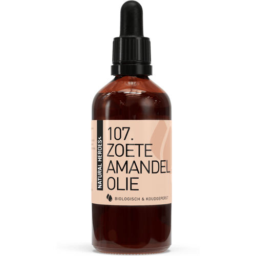 Natural Heroes Zoete Amandelolie (Biologisch & Koudgeperst) - 100 ml