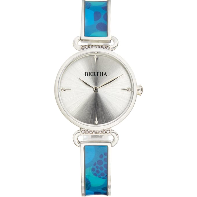 Bertha Katherine geëmailleerd armbandhorloge
