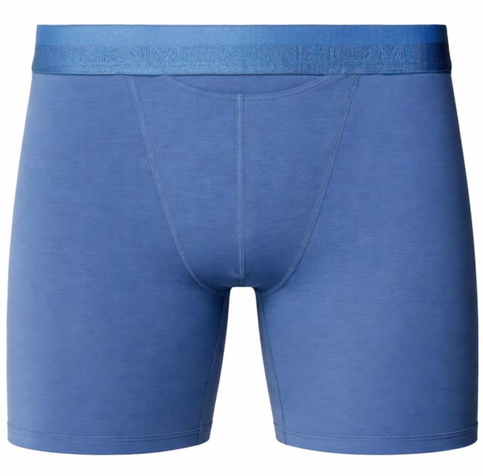 HOM - H01 Long boxer briefs - Jeans blue - mannen - M