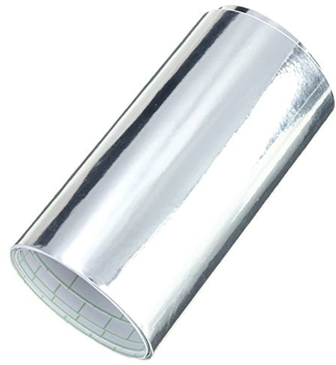 Dailygoody - Car Mirror Chrome Silver Vinyl Wrap Sticker - Makkelijk