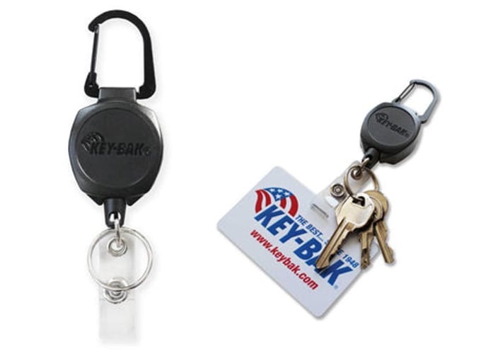 Key-bak 24" retractor sidekick kevlar co