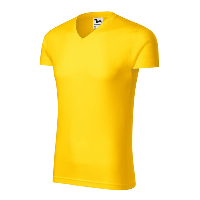 T-shirt met V-hals Malfini Slim 146
