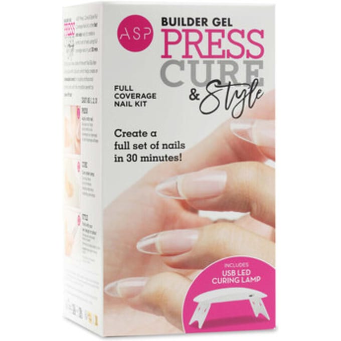 Nagel accesoires Asp Builder Gel Press Cure Style Droogset