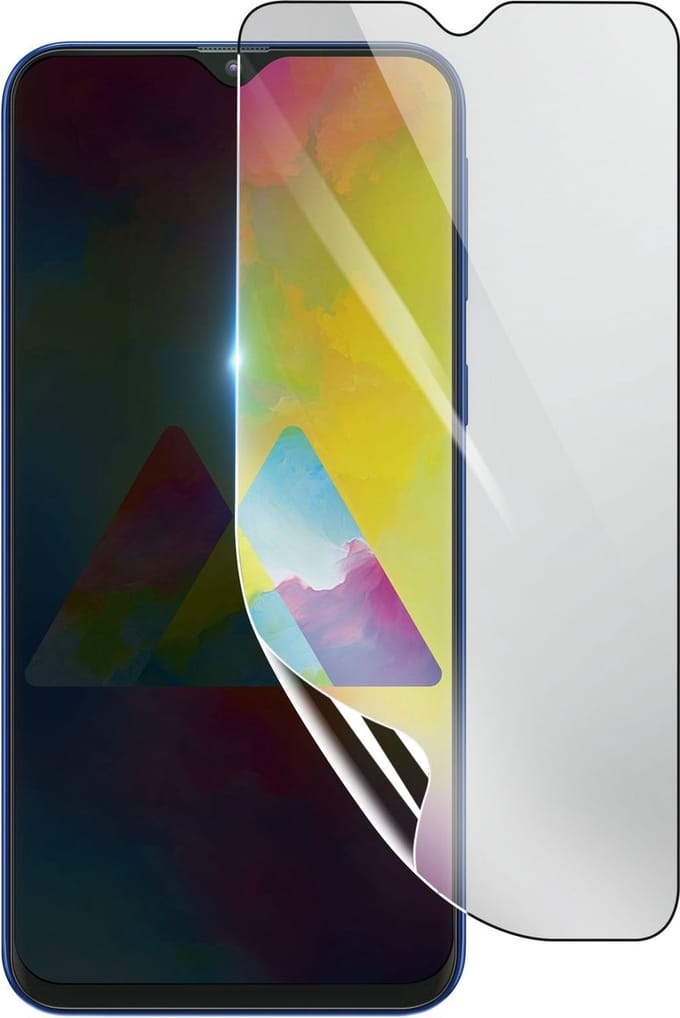 3mk, Geschikt voor Samsung Galaxy M20, Schokbestendige Hydrogel Screenprotector, Transparant