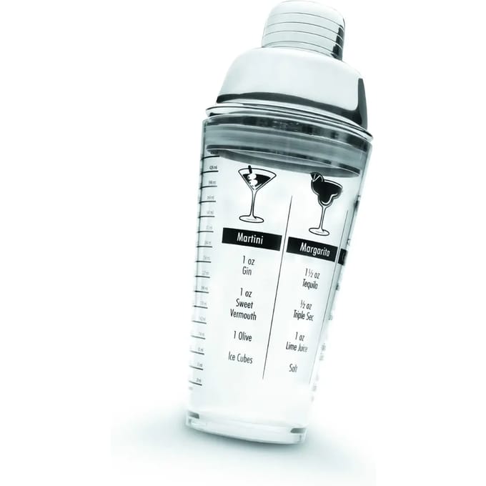 Acryl shaker met roestvrijstalen dop Lacor