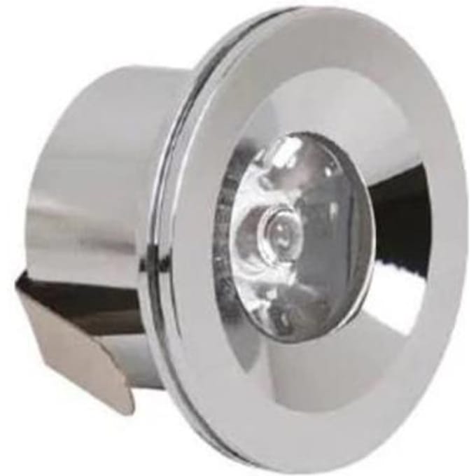 Mini LED inbouwspot 1W (8W) 4200K chroom zilver