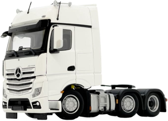 MarGe Models Mercedes-Benz Actros Gigaspace truck 6x2, schaal 1:32