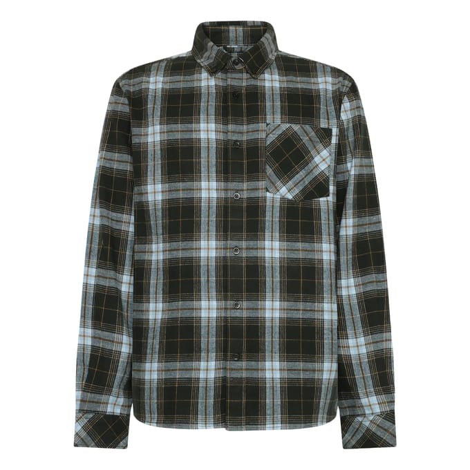 Katoenen geruite flanellen overhemd KnowledgeCotton Apparel