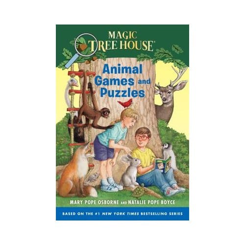 Animal Games And Puzzles From The Tree House - Mary Pope Osborne