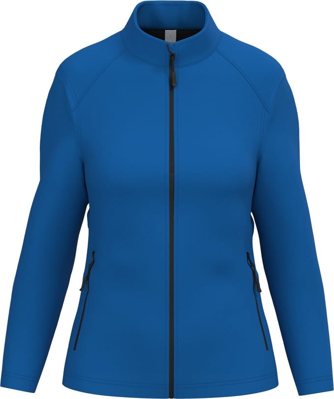 iDeal Basic Brand Dames Softshelljas 2 lagen IB411 - Ideal Royal Blue - S