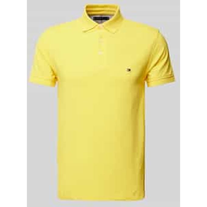 Poloshirt met labelstitching