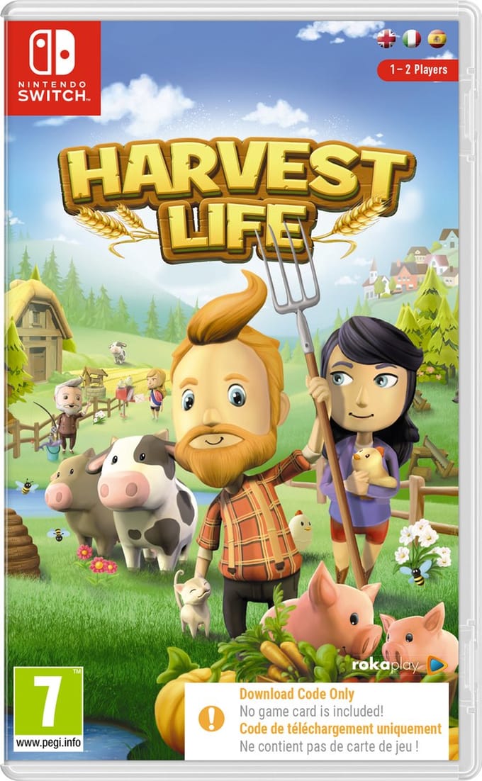 Harvest Life (Code in A Box) - Nintendo Switch - Strategy