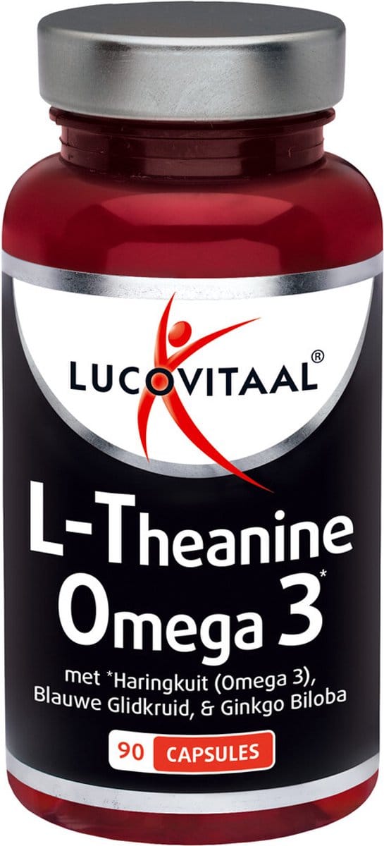 Lucovitaal L-Theanine Omega 3 90 capsules