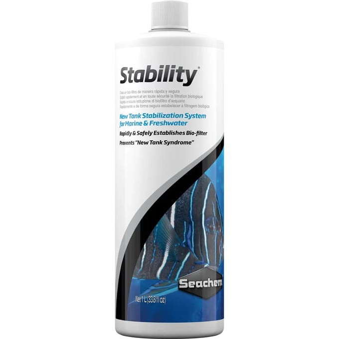 Snelle stabilisatie van het aquarium Seachem