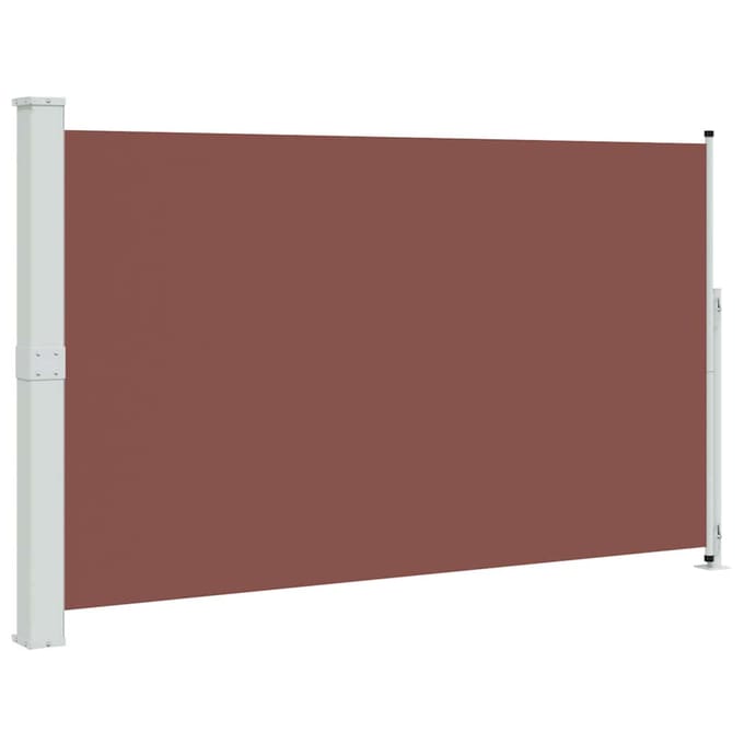 vidaXL - Tuinscherm - uittrekbaar - 180x314 - cm - bruin