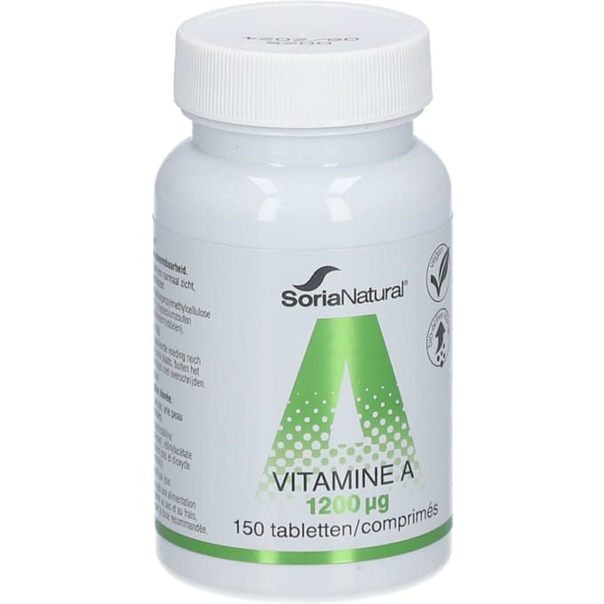 Soria Natural® Vitamine A 1200 µg 150 Tabletten