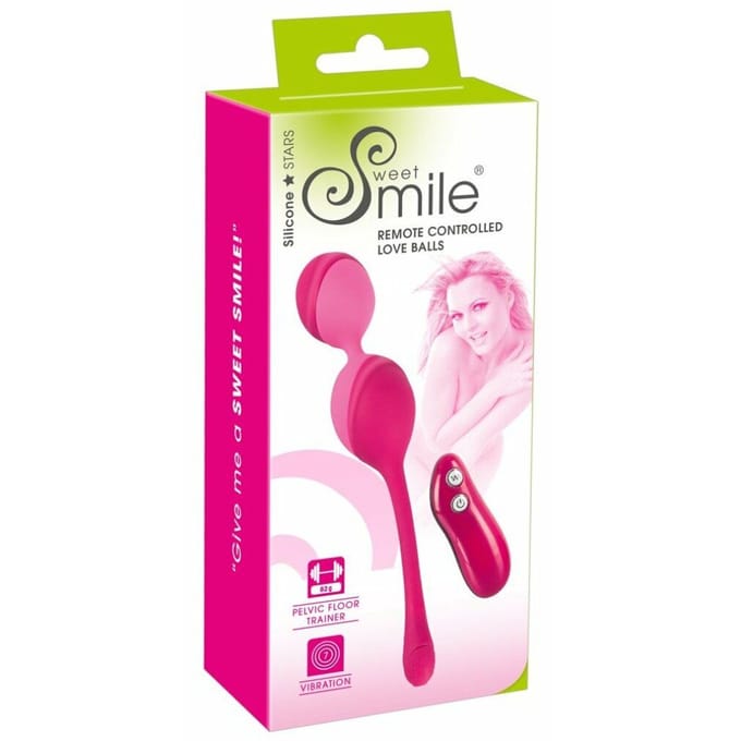 Liefdesballen met Afstandsbediening - Roze